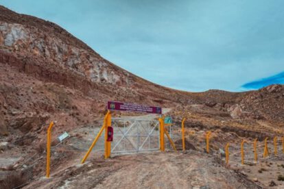 Cerro San Pedro protegido con cerco perimetral