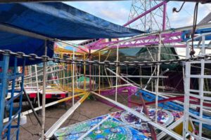 Desplome en la Alasita de Santa Cruz