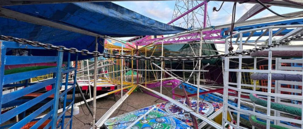 Desplome en la Alasita de Santa Cruz