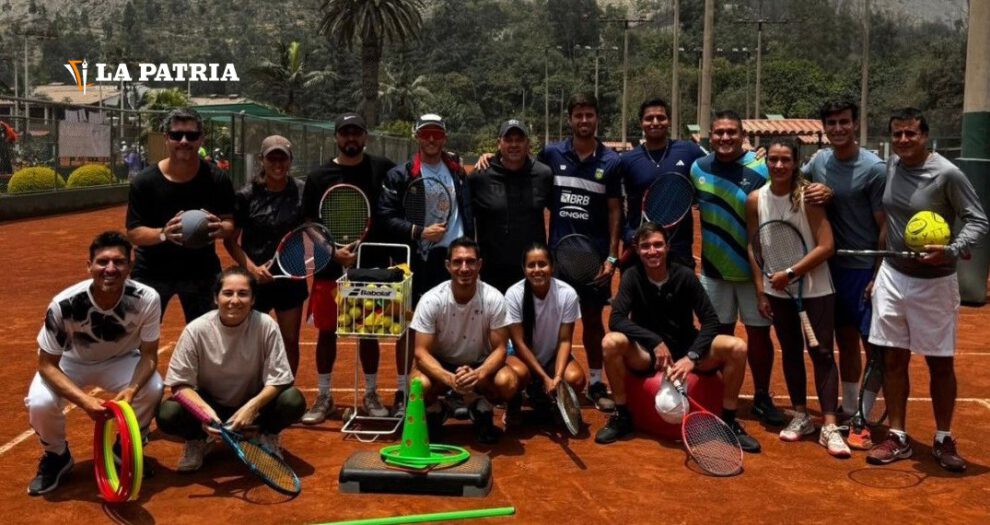 Noelia Zeballos se capacita en el Curso Regional para entrenadores de tenis