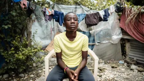 Asistencia urgente en Haití para niños desplazados