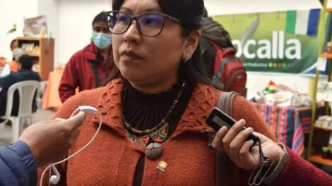 La diputada Gladys Quispe denuncia autogolpe de Luis Arce