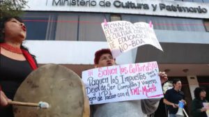 Cierre del Ministerio de Cultura en Ecuador