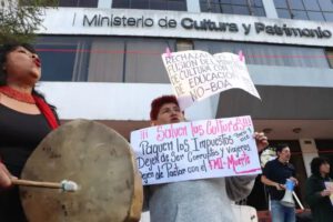 Cierre del Ministerio de Cultura en Ecuador