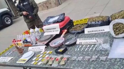 Desmantelamiento de fábrica de Tusi en Cochabamba