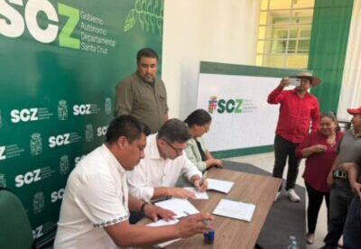 Gobernación cruceña y caciques guaraníes acuerdan mesas técnicas de trabajo