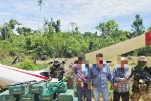 Incautación de droga y armas en Villa Tunari