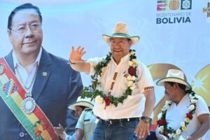 nacionalización de hidrocarburos defendida por Luis Arce en San Julián