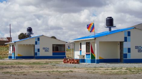 Inversión en infraestructura por el Gobierno de Bolivia