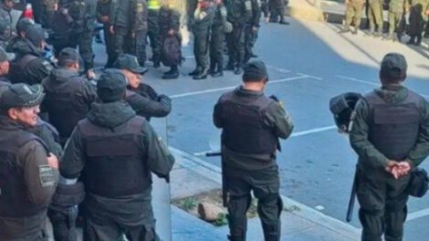 Despliegue policial asegura seguridad durante el debate presidencial