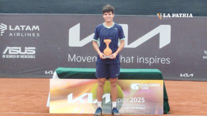 Juan Carlos Prado subcampeón Challenger de Cali