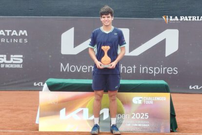 Juan Carlos Prado subcampeón Challenger de Cali