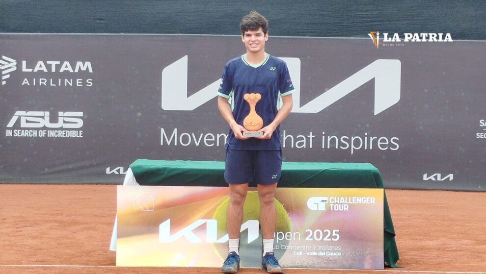 Juan Carlos Prado subcampeón Challenger de Cali