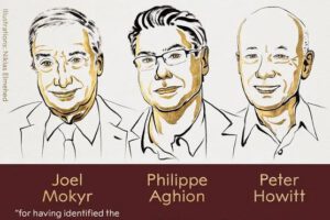 Premio Nobel de Economía 2025 a Joel Mokyr, Philippe Aghion y Peter Howitt