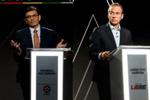 Debate presidencial Bolivia entre Rodrigo Paz y Jorge Quiroga