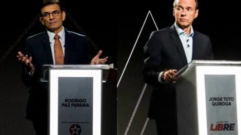 Debate presidencial Bolivia entre Rodrigo Paz y Jorge Quiroga