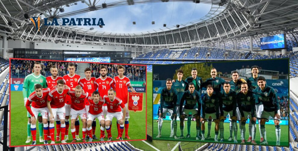 Bolivia se enfrenta a Rusia en partido amistoso