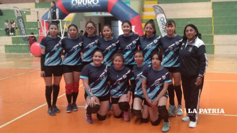 Donato Vázquez campeones voleibol