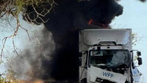 Convoy humanitario de la ONU bombardeado en Ucrania