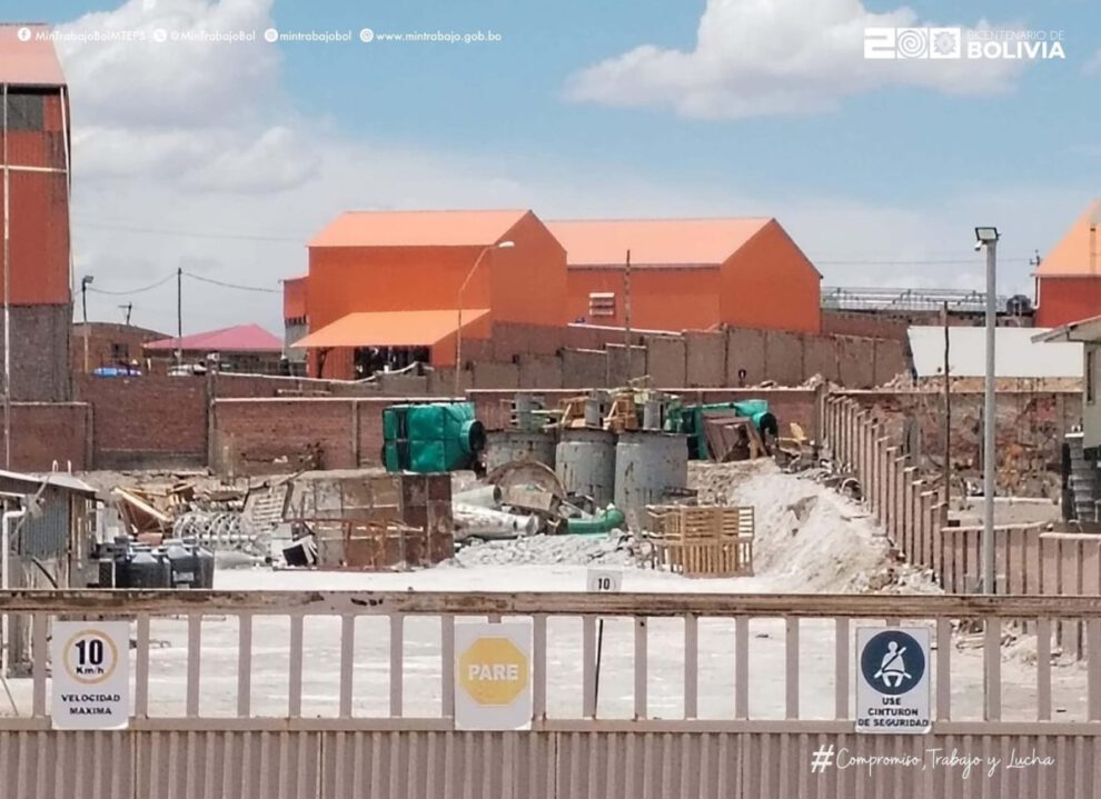 Muerte de joven en trituradora industrial en Oruro