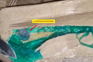 Incautación de droga en Brasil con moneda boliviana