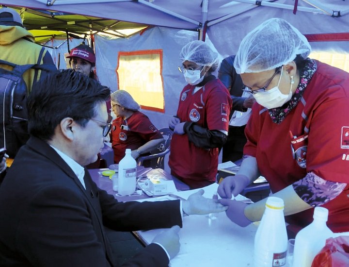 Día Mundial de la Donación en Bolivia