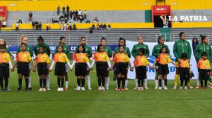 Liga de Naciones del fútbol femenino con el combinado boliviano