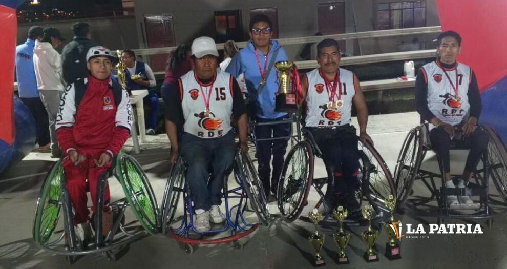 baloncesto sobre silla de ruedas en Oruro