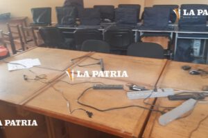 robo de laptops en Vinto