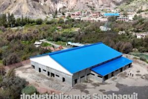 Planta procesadora de frutas en Sapahaqui