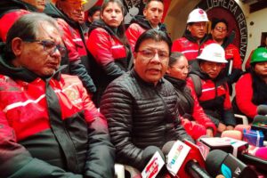 Central Obrera Regional apoyo Paz-Lara