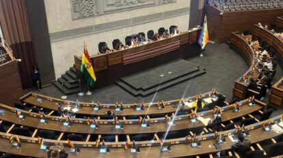 Sesión en la Asamblea Legislativa Plurinacional sobre el Contralor General del Estado