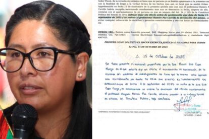 Eva Copa y la orden de aprehensión