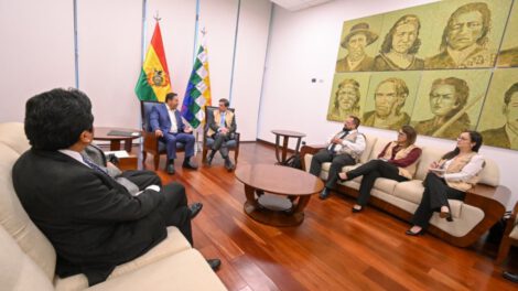 Participación ciudadana balotaje presidencial con Luis Arce