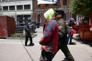 Robo de mineral en Oruro