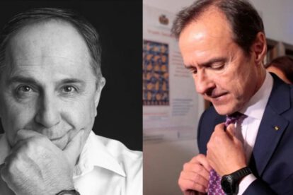 Gustavo Aliaga homenajeado por Jorge Tuto Quiroga