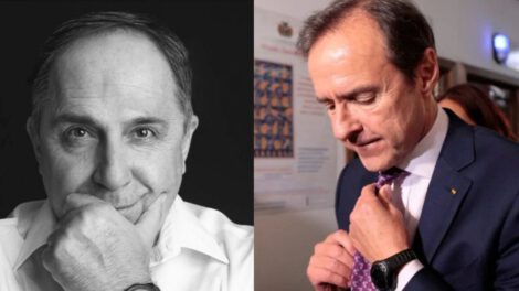 Gustavo Aliaga homenajeado por Jorge Tuto Quiroga