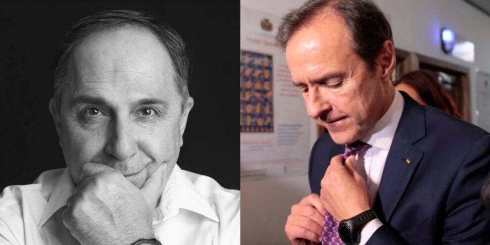 Gustavo Aliaga homenajeado por Jorge Tuto Quiroga