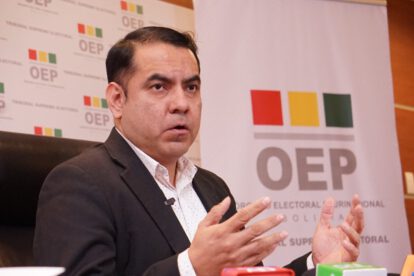 Resultados preliminares TSE del balotaje en Bolivia