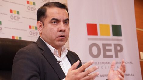 Resultados preliminares TSE del balotaje en Bolivia