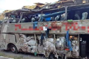 Accidente de bus en Pernambuco