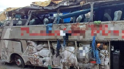 Accidente de bus en Pernambuco