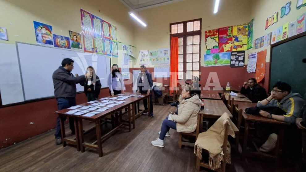 Conteo de votos en la segunda vuelta presidencial