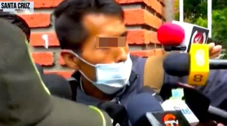 Arresto en jornada electoral por la Policía Boliviana