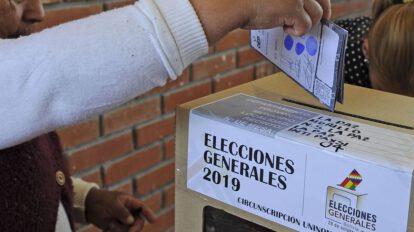 Proceso democrático en Bolivia