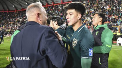 Gabriel Villamil en la semifinal de la Copa Libertadores