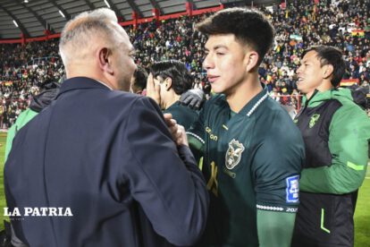 Gabriel Villamil en la semifinal de la Copa Libertadores