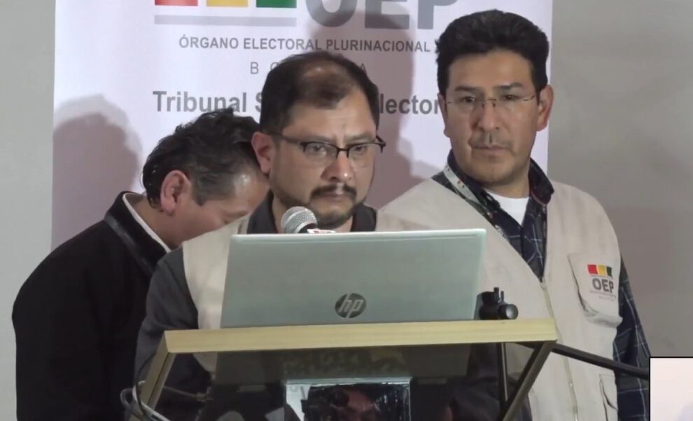 Error en resultados del balotaje