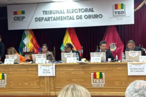 Victoria del PDC en las elecciones en Oruro
