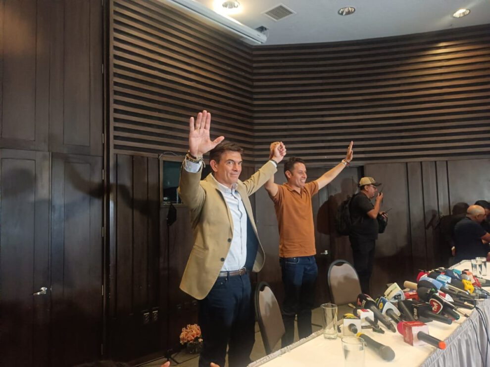 Rodrigo Paz y Edman Lara anuncian gestiones para garantizar combustibles